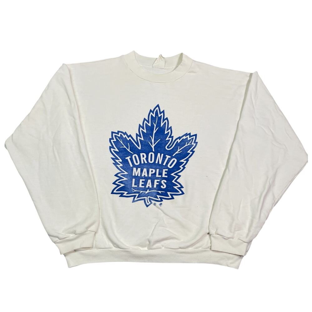 Vintage 80s Toronto Maple Leafs NHL Crewneck Sweatshirt
